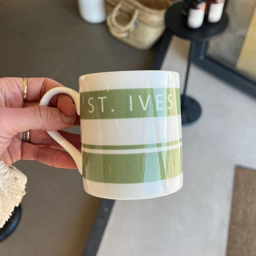 St. Ives Sage Green China Mug