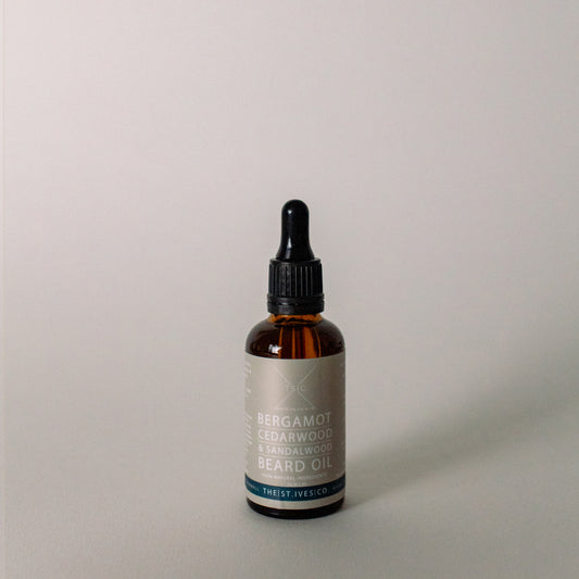 Beard Oil with Bergamot, Cedarwood & Sandalwood