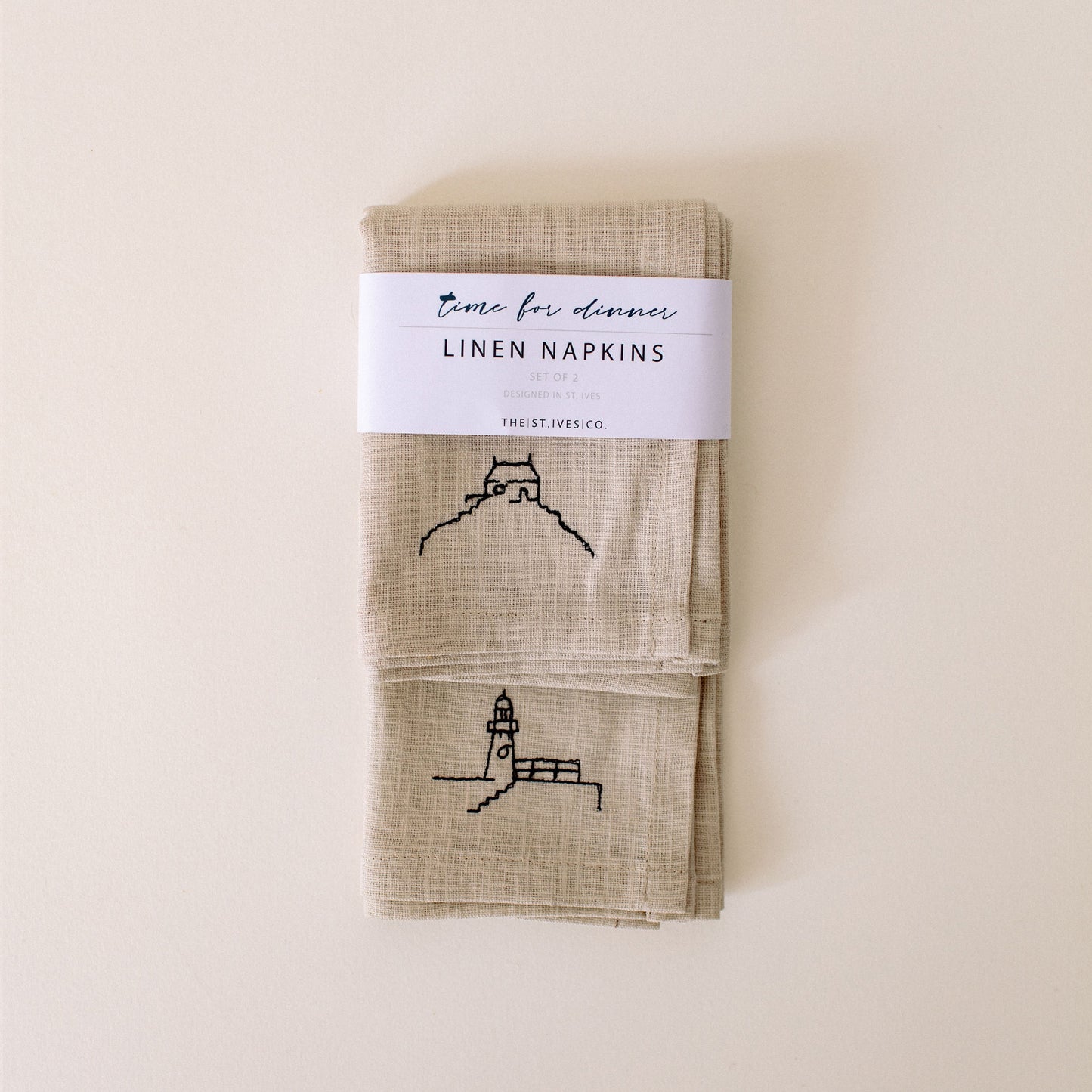 Set of 2 St. Ives Linen Napkins