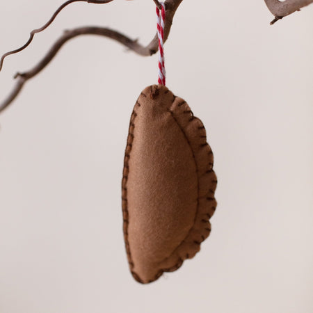 Cornish Pasty Christmas Decoration