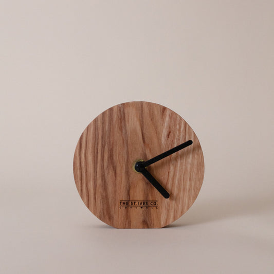 St. Ives Woodcraft Desk Clock