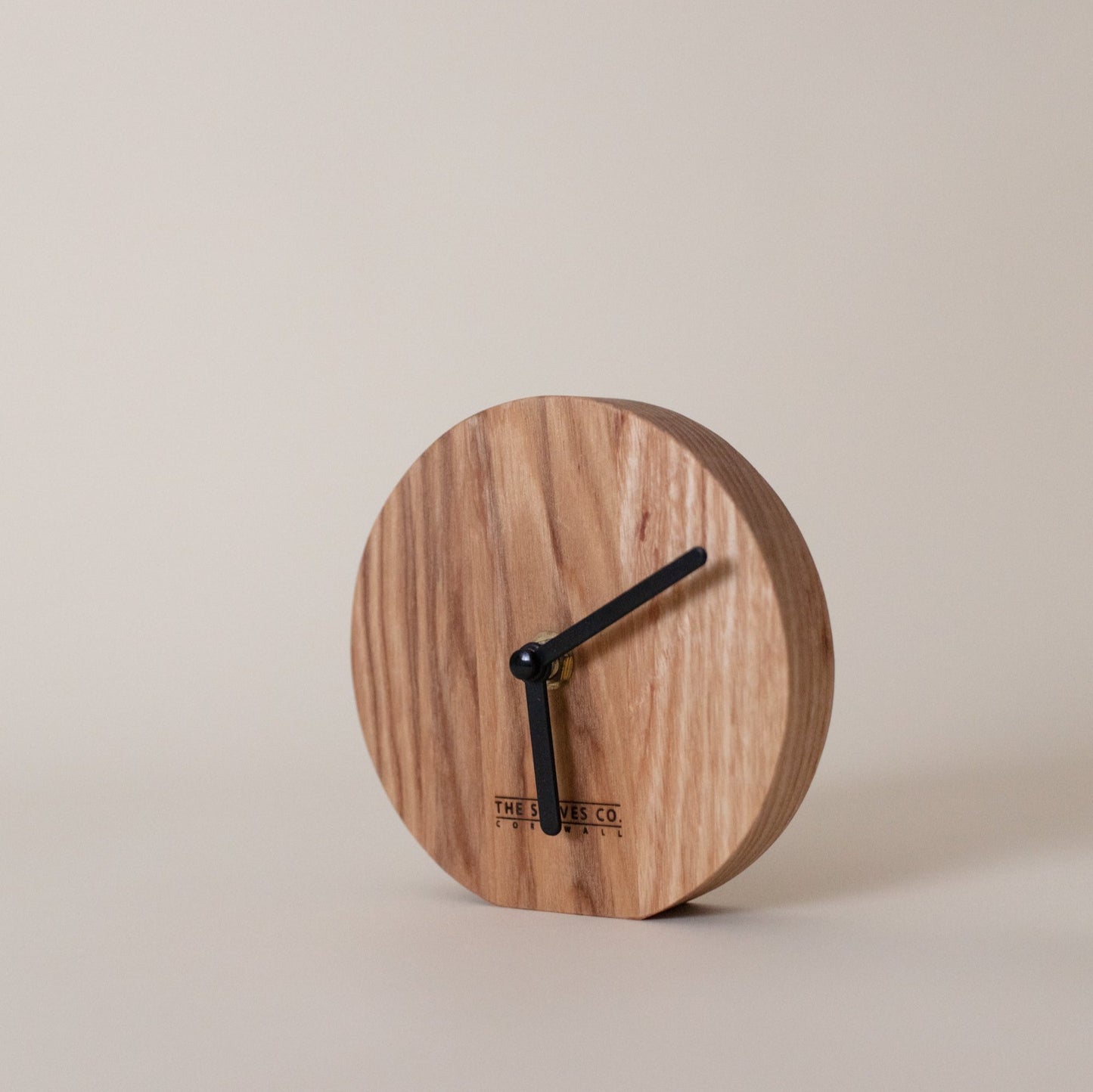 St. Ives Woodcraft Desk Clock