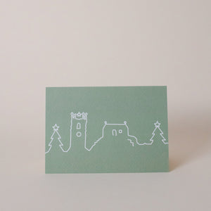 Multipack Set of 5 Landscape Christmas cards