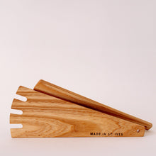 Load image into Gallery viewer, Set of wooden salad servers
